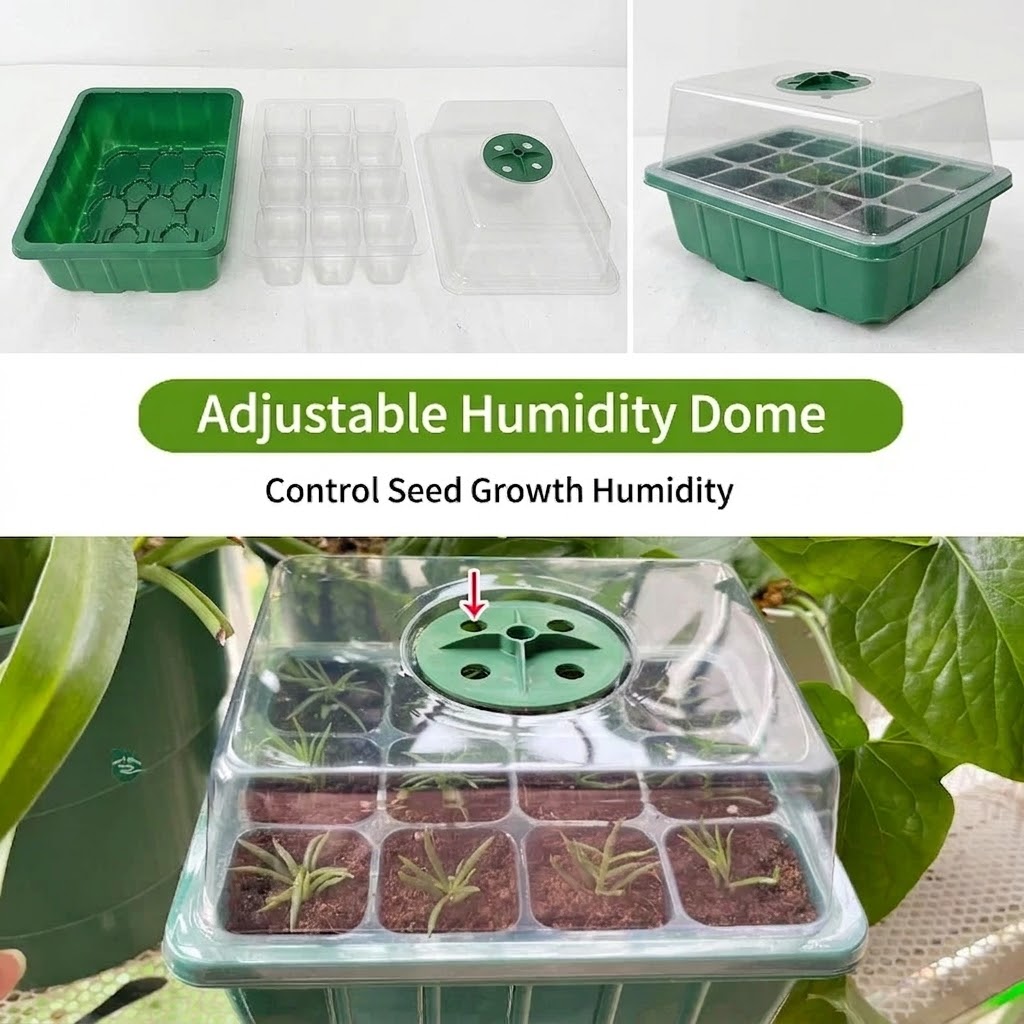 Seed Starter Trays - Seed Starter Tray with Plant Light