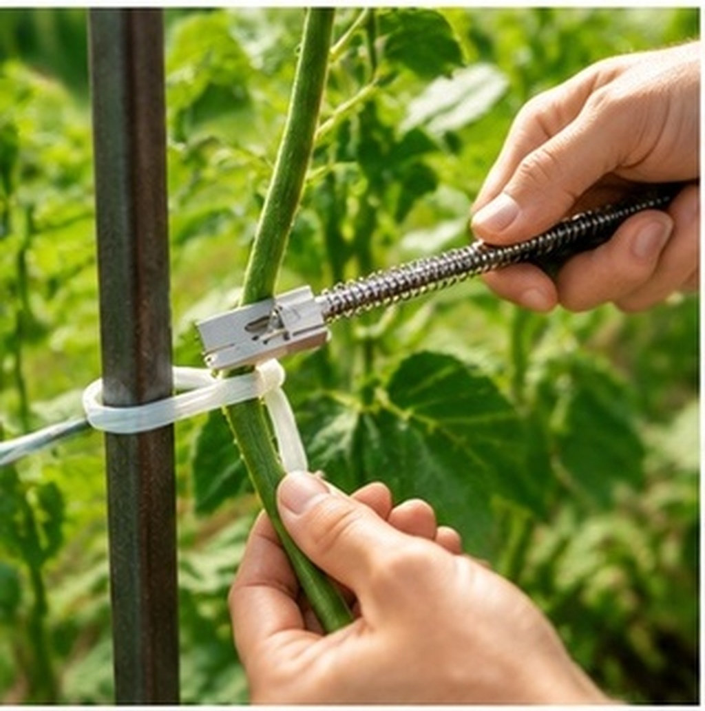 Gardening Tools Hand - Premium Plant Tying Staple Blade Spring