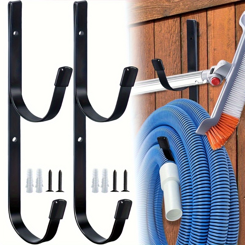 Gardening Tools Equipment - 1 Pair Carbon Steel Pool Hook