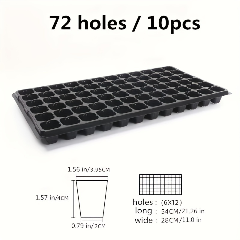 10, nursery tray, greenhouse g - Seed Starter Trays 评论和价格