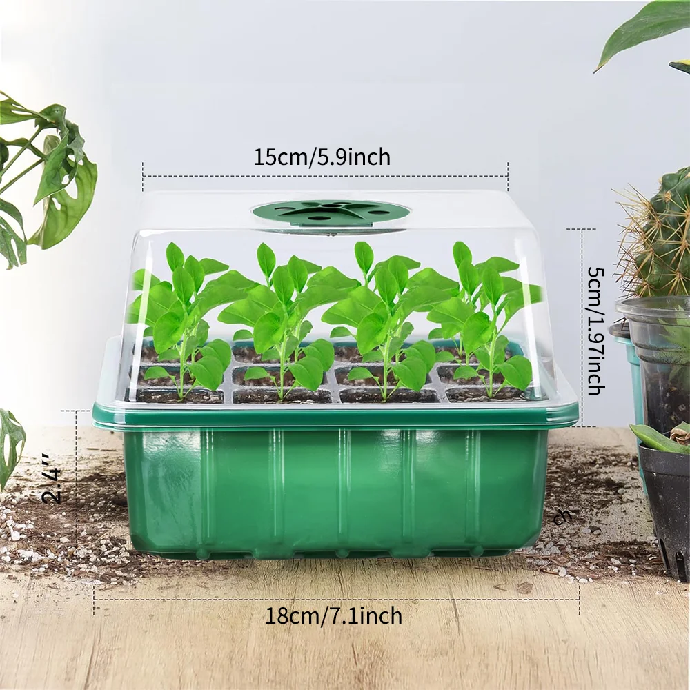 Seed Starter Tray with Plant L - Seed Starter Trays 评论和价格