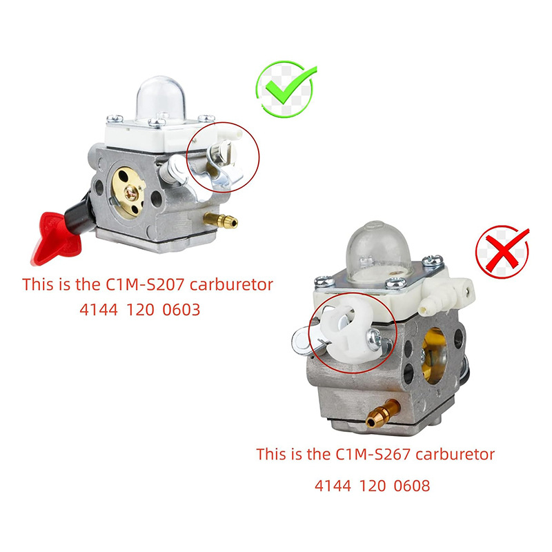 New Carburetor C1M S207A For S - Gardening Tools Equipment 评论和价格