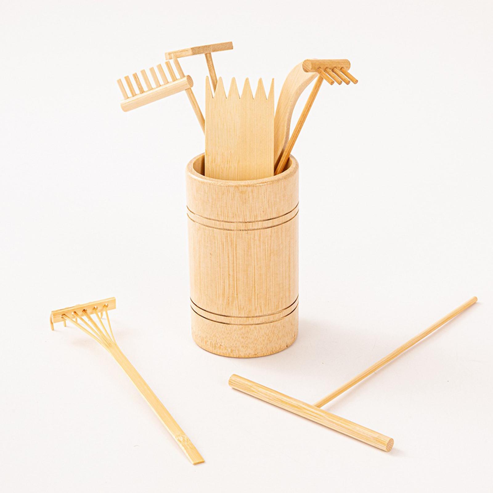 8 Pieces Mini Zen Sand Rake Cr - Zen Gardening Tools 评论和价格