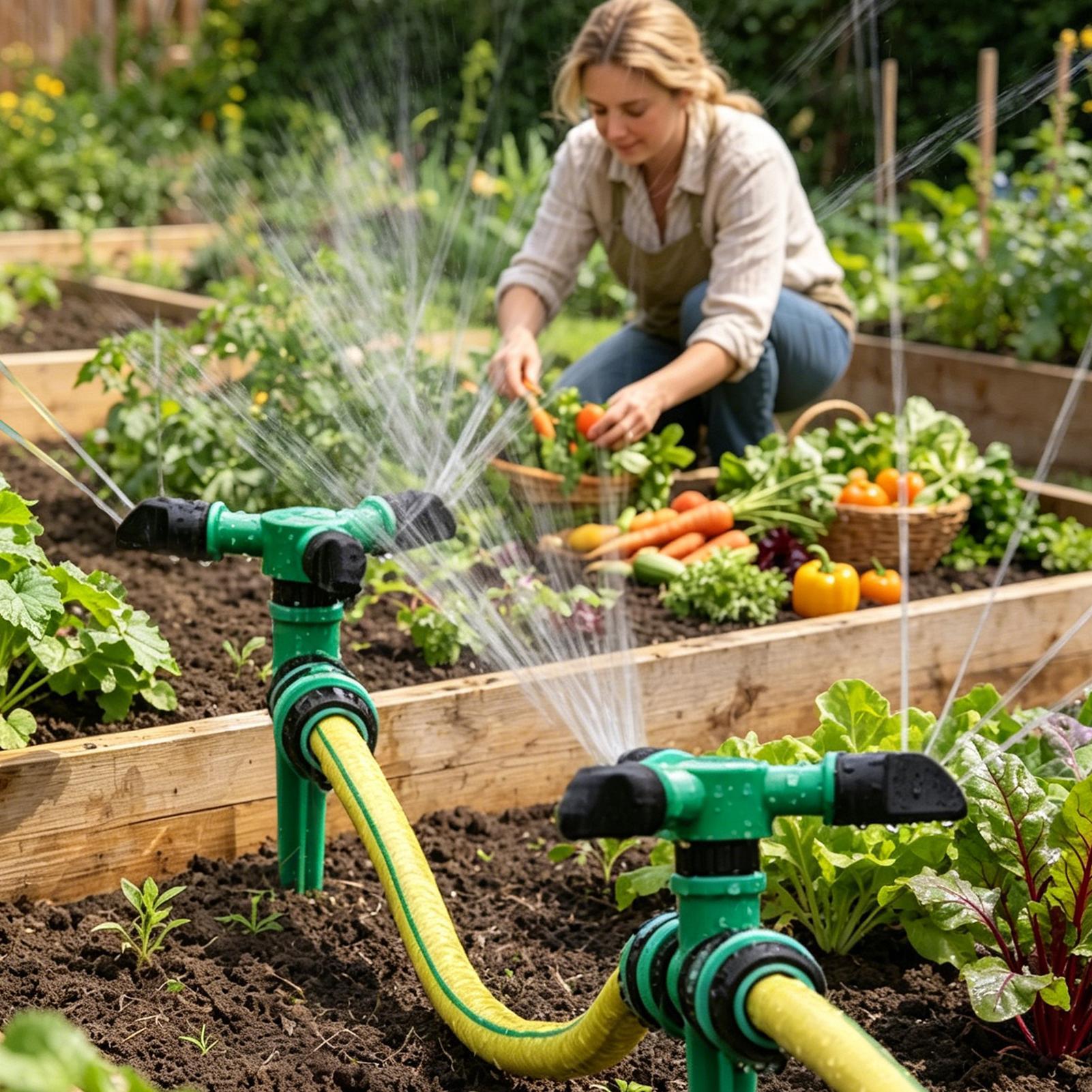 Automatic Rotating Water Sprin - Gardening Yard Tools 评论和价格