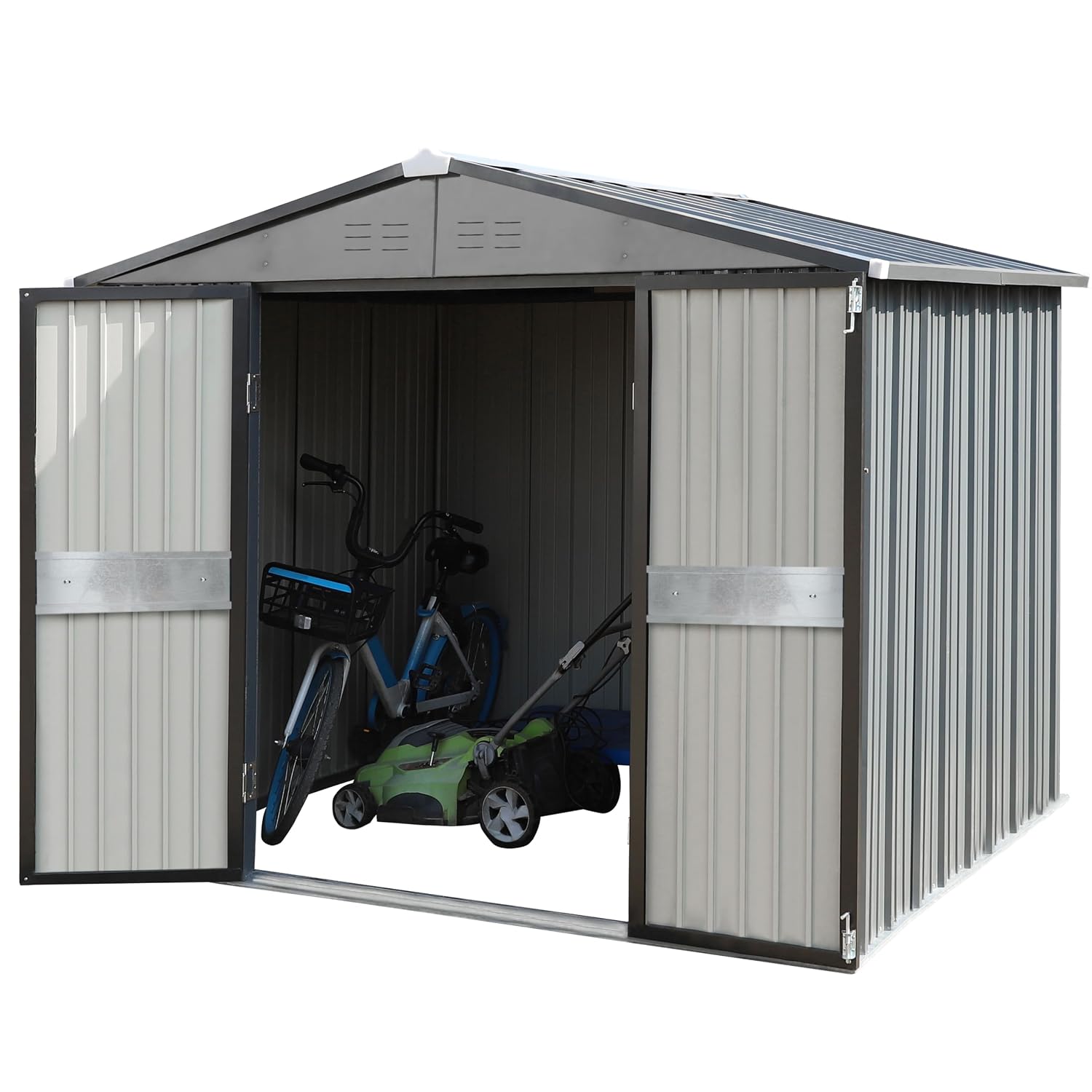 10' x 10' Outdoor Storage Shed - Gardening Tools Storage 评论和价格