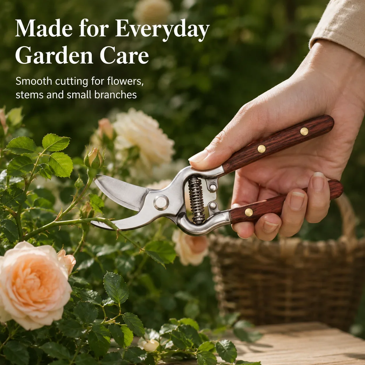 Heavy Duty Stainless Steel Pru - Gardening Tools To Cut Branches 评论和价格