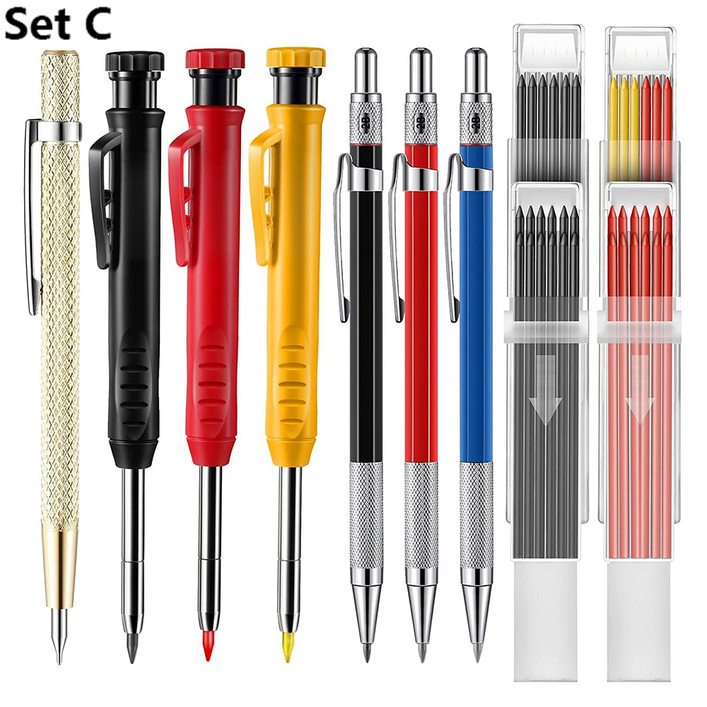 A/B/C/D Set Carpenter Pencils  - Gardening Tools B&M 评论和价格