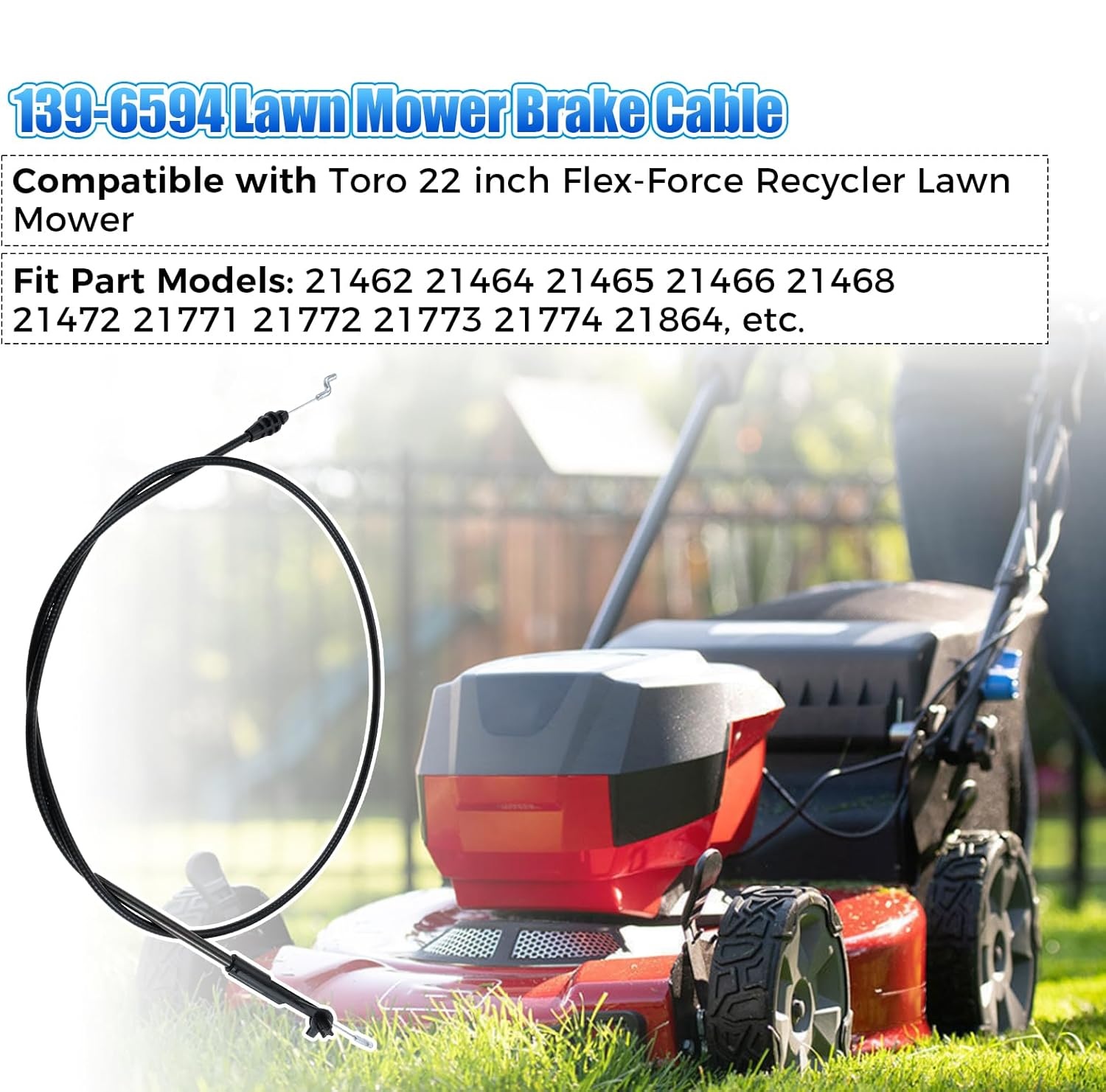 139-6594 PP B&S Brake Cable fo - Gardening Tools B&M 评论和价格