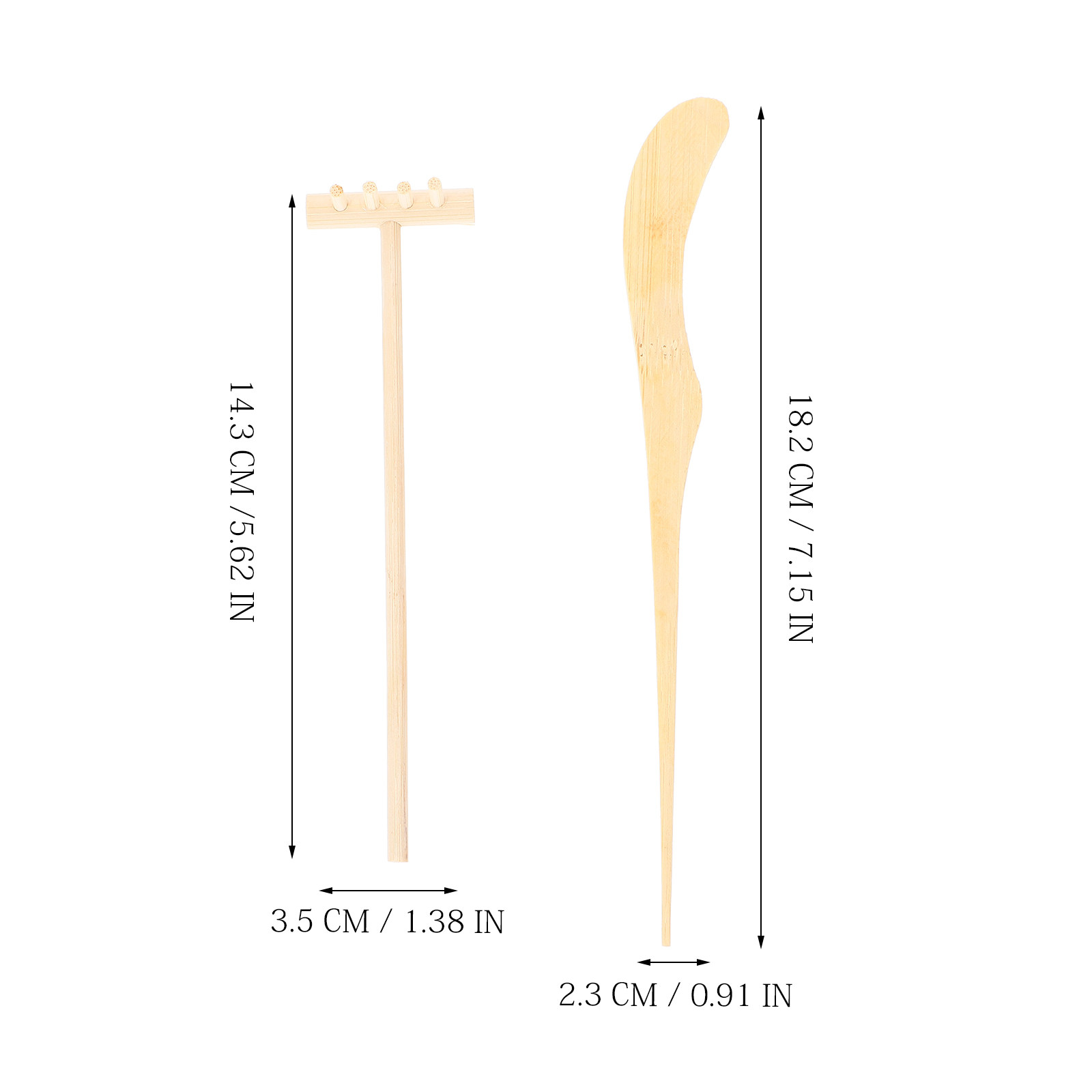 1Set Zen Garden Rake Sand Smoo - Zen Gardening Tools 评论和价格