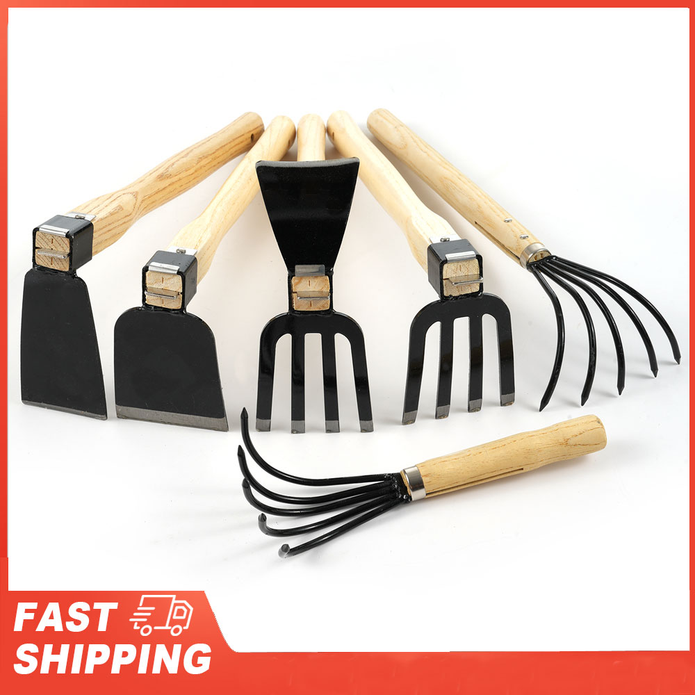 5-Claw Rake with Wooden Handle - Gardening Tools On Sale 评论和价格