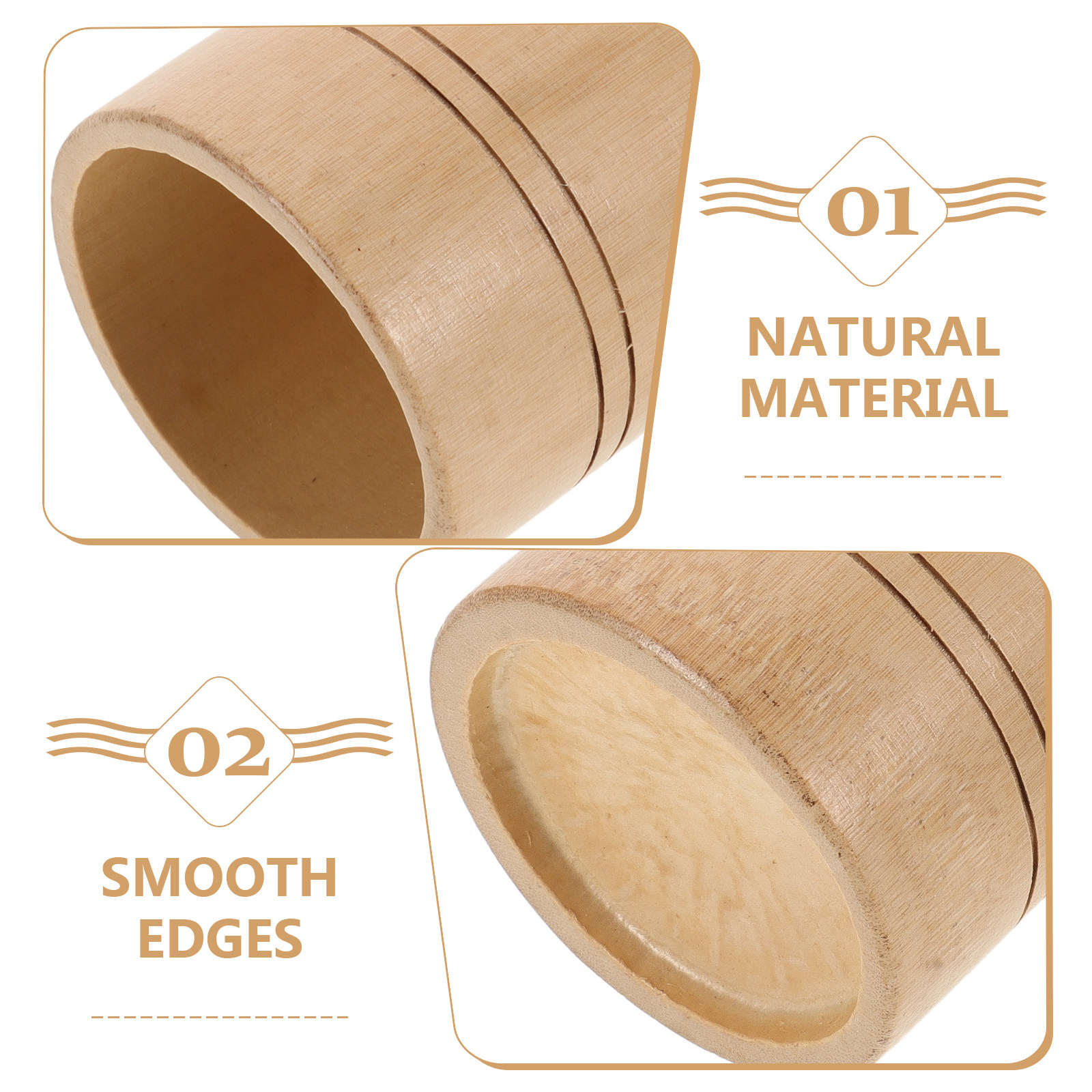 Mini Wooden Storage Tube for Z - Zen Gardening Tools 评论和价格