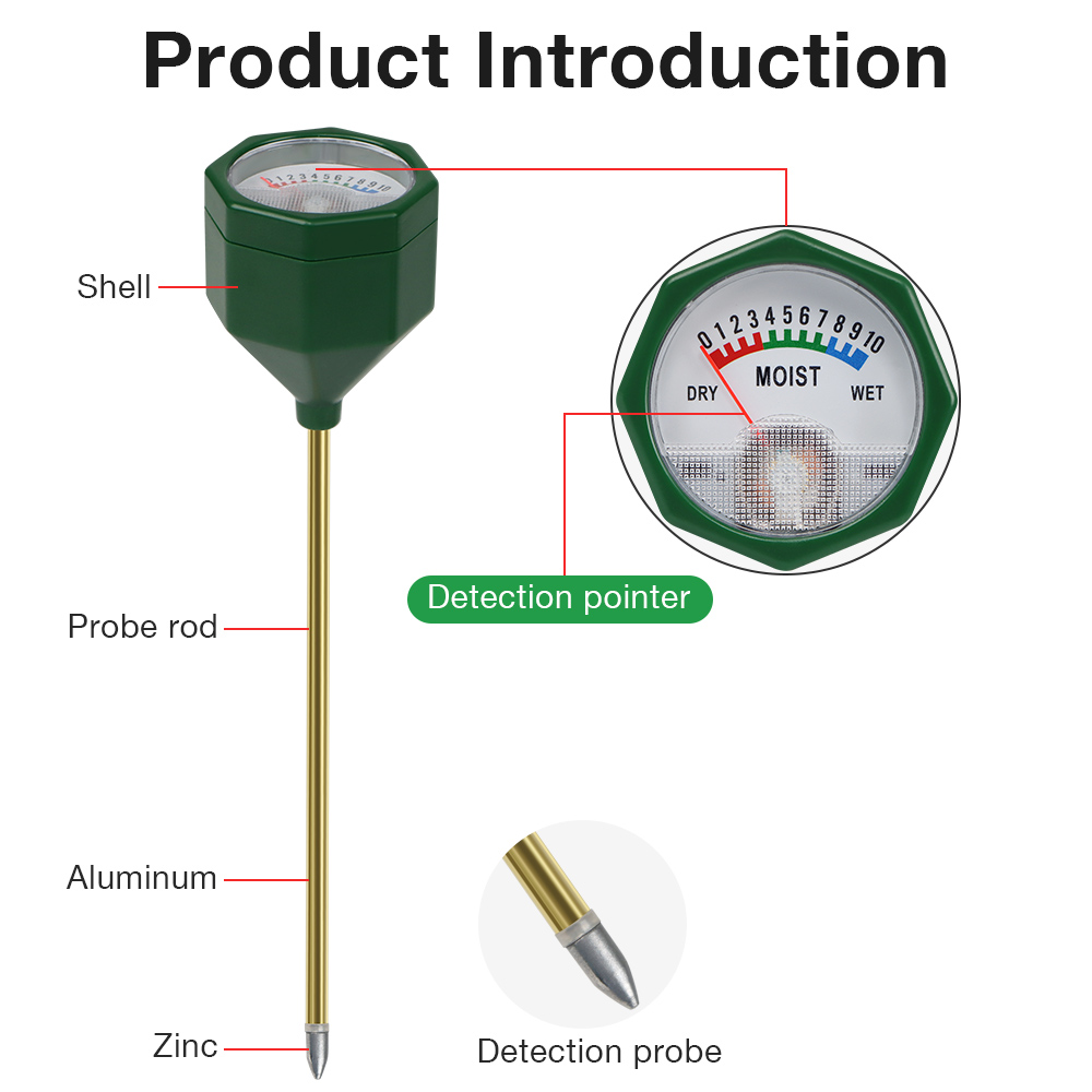 Mini Portable Soil Moisture Me - Gardening Tools Required 评论和价格