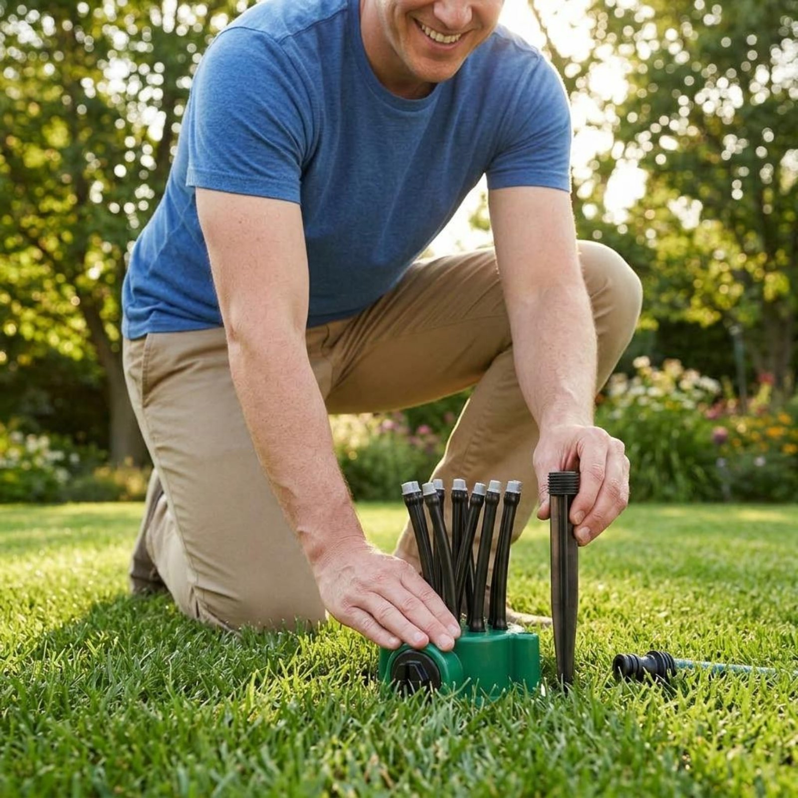 360 Degree Sprinkler Gentle Mi - Gardening Yard Tools 评论和价格