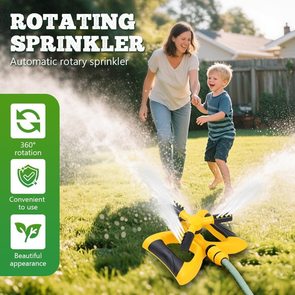 360-Degree Automatic Rotating  - Gardening Yard Tools 评论和价格