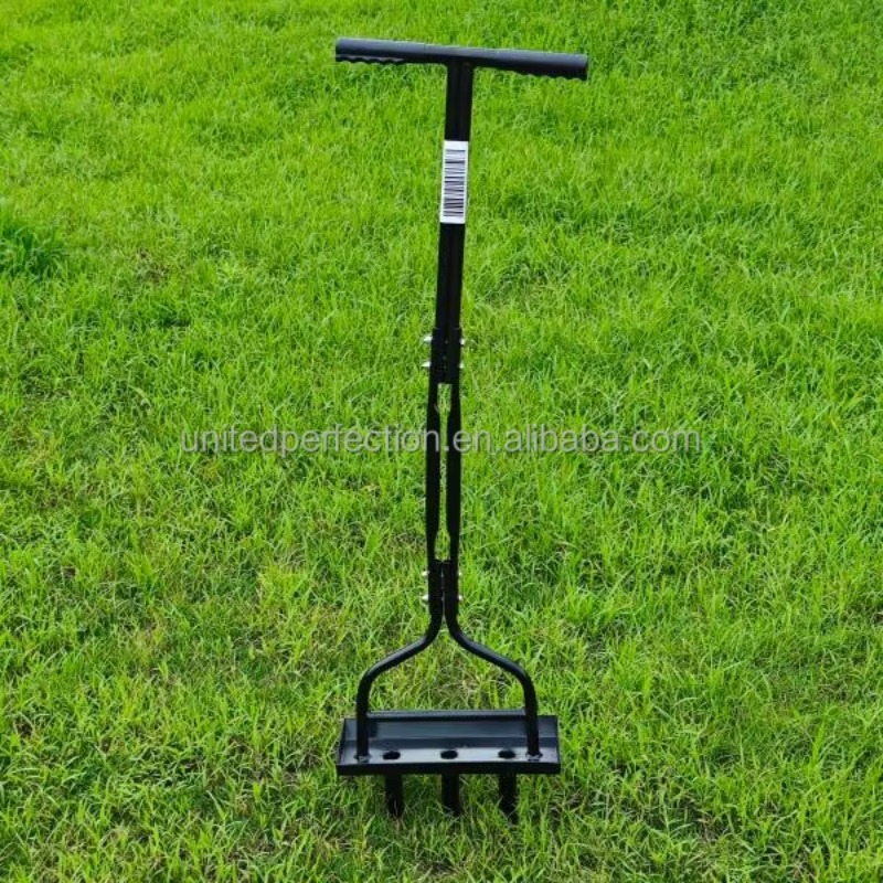 Manual Lawn Aerator Manual Cor - Gardening Tools Storage 评论和价格