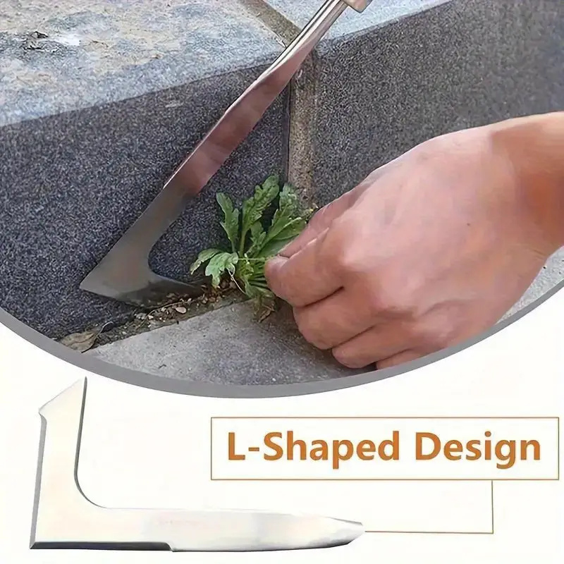 1pc 13.5inch L-shaped Stainles - Gardening Tools On Sale 评论和价格