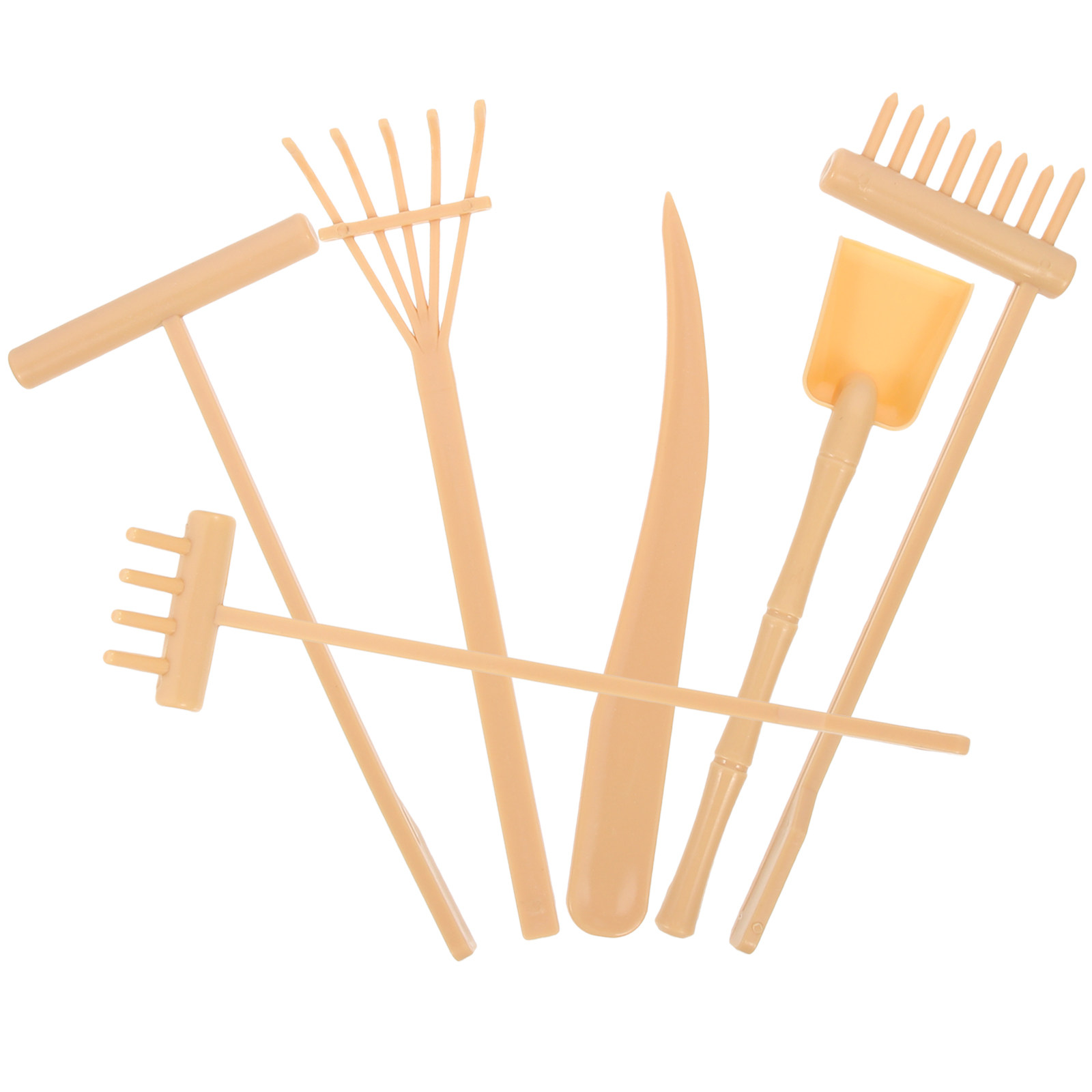 6Pcs Zen Garden Tools Mini San - Zen Gardening Tools 评论和价格