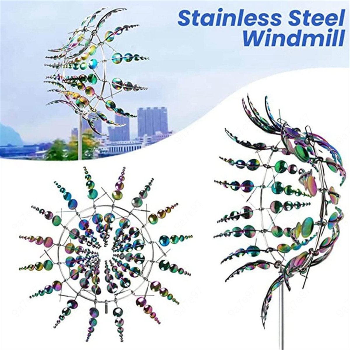 KSOL Magical Metal Wind Spinne - Gardening Tools B&M 评论和价格