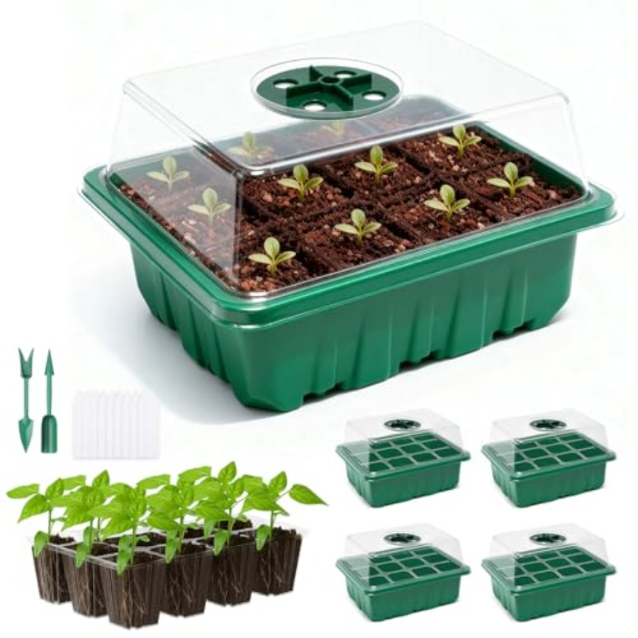 5 Packs Seed Starter Tray with - Seed Starter Trays 评论和价格