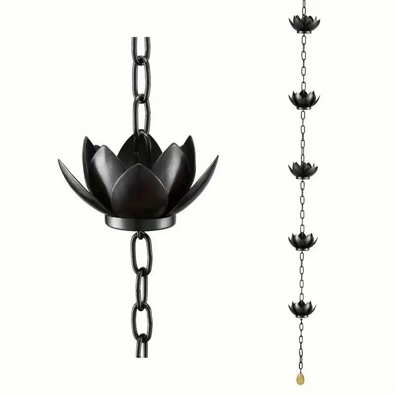 Rain Chain Temple Zen Drainage - Zen Gardening Tools 评论和价格
