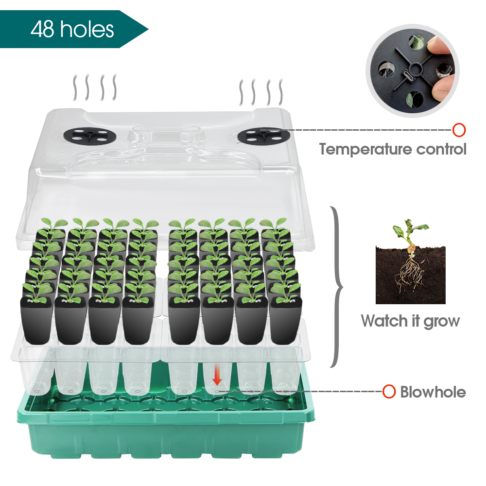 Winter Seedlings Box Heating P - Seed Starter Trays 评论和价格