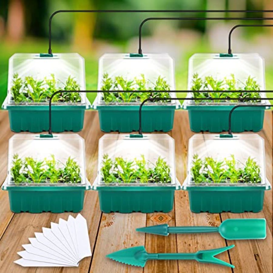 Seed Starter Tray with Light,  - Seed Starter Trays 评论和价格